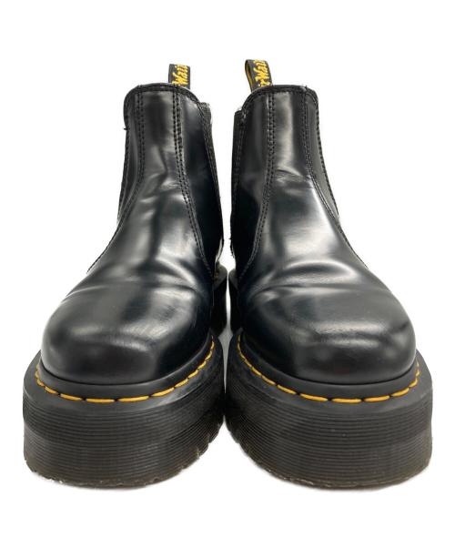 Dr.Martens（ドクターマーチン）Dr.Martens (ドクターマーチン) 2976 QUAD サイドゴアブーツ ブラック サイズ:UK5の古着・服飾アイテム