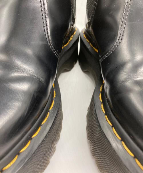Dr.Martens（ドクターマーチン）Dr.Martens (ドクターマーチン) 2976 QUAD サイドゴアブーツ ブラック サイズ:UK5の古着・服飾アイテム