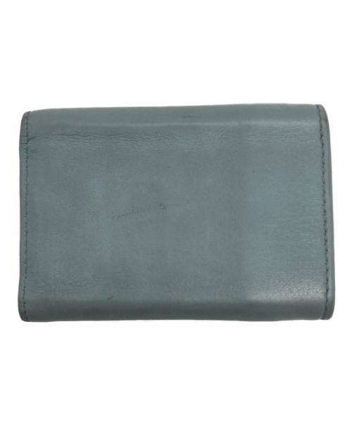 BALENCIAGA（バレンシアガ）BALENCIAGA (バレンシアガ) PAPIER MINI WALLET スカイブルーの古着・服飾アイテム