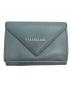 BALENCIAGA（バレンシアガ）の古着「PAPIER MINI WALLET」｜スカイブルー