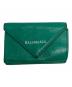 BALENCIAGA（バレンシアガ）の古着「PAPIER MINI WALLET」｜グリーン