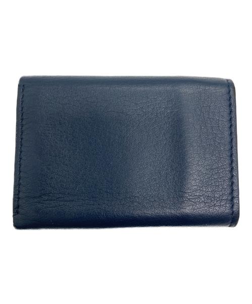 BALENCIAGA（バレンシアガ）BALENCIAGA (バレンシアガ) PAPIER MINI WALLET ネイビーの古着・服飾アイテム
