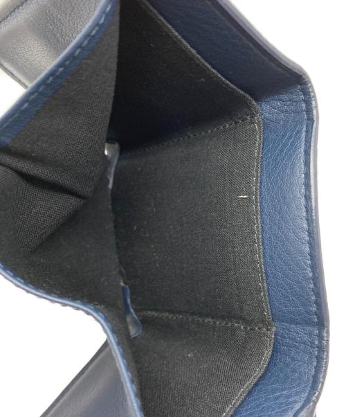 BALENCIAGA（バレンシアガ）BALENCIAGA (バレンシアガ) PAPIER MINI WALLET ネイビーの古着・服飾アイテム
