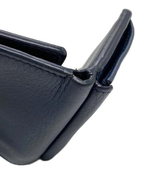 BALENCIAGA（バレンシアガ）BALENCIAGA (バレンシアガ) PAPIER MINI WALLET ネイビーの古着・服飾アイテム