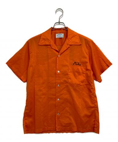 Hilton 70s ボーリングシャツ ヒルトン 中古・古着通販】Hilton (ヒルトン) 70s ボーリングシャツ オレンジ