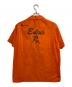 Hilton (ヒルトン) 70s ボーリングシャツ オレンジ サイズ:M：5000円