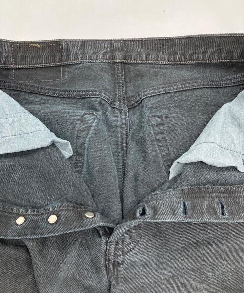 LEVI'S（リーバイス）LEVI'S (リーバイス) 90s 501後染めデニムパンツ ブラック サイズ:32の古着・服飾アイテム