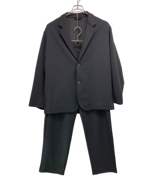 B:MING by BEAMS（ビーミングバイビームス）B:MING by BEAMS (ビーミングバイビームス) ダブルフェイス 梨地 セットアップ ブラック サイズ:S 未使用品の古着・服飾アイテム