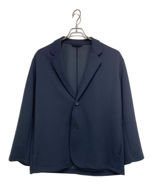 B:MING by BEAMS（ビーミングバイビームス）B:MING by BEAMS (ビーミングバイビームス) ダブルフェイス 梨地 セットアップ ネイビー サイズ:Sの古着・服飾アイテム