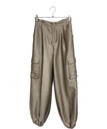 anuke（アンヌーク）の古着「Glitter Cargo Pants」｜ゴールド