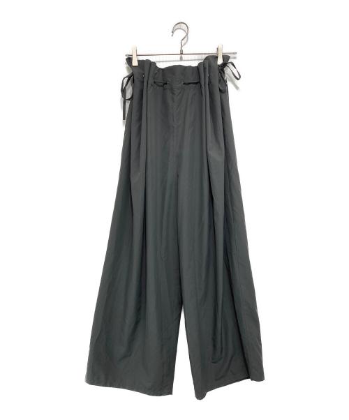 RIM.ARK（リムアーク）RIM.ARK (リムアーク) Drawstring relax PT グレー サイズ:36の古着・服飾アイテム