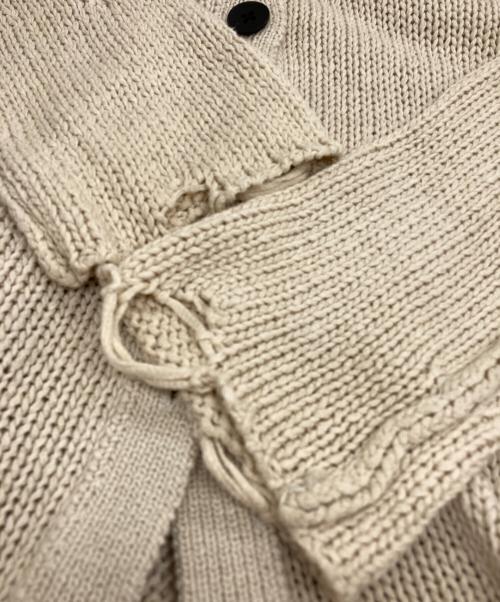 TODAYFUL（トゥデイフル）TODAYFUL (トゥデイフル) Lowgauge Knit Shirts ベージュ サイズ:Fの古着・服飾アイテム