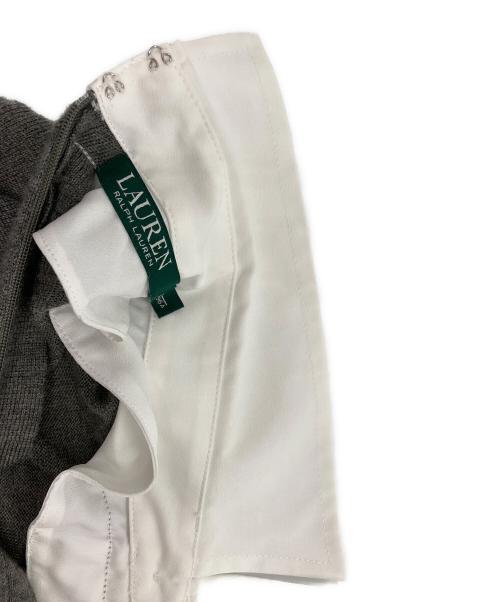RALPH LAUREN（ラルフローレン）RALPH LAUREN (ラルフローレン) ニットワンピース グレー サイズ:ｌの古着・服飾アイテム