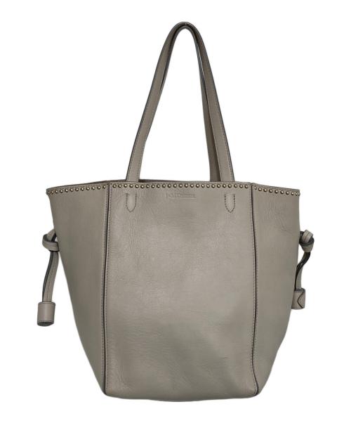 J&M DAVIDSON（ジェイ＆エム デヴィッドソン）J&M DAVIDSON (ジェイ＆エム デヴィッドソン) BELLE MINI WITH STUDS スタッズ 2WAYバッグ ベージュの古着・服飾アイテム