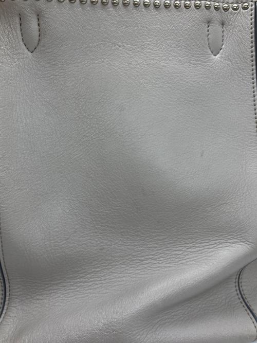 J&M DAVIDSON（ジェイ＆エム デヴィッドソン）J&M DAVIDSON (ジェイ＆エム デヴィッドソン) BELLE MINI WITH STUDS スタッズ 2WAYバッグ ベージュの古着・服飾アイテム