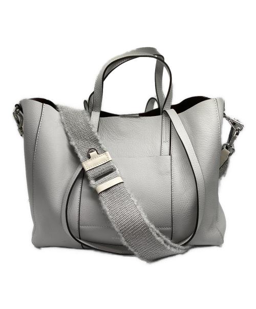 GIANNI CHIARINI（ジャンニ キアリーニ）GIANNI CHIARINI (ジャンニ キアリーニ) SUPERLIGHT トートバッグ ライトグレーの古着・服飾アイテム