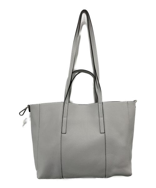 GIANNI CHIARINI（ジャンニ キアリーニ）GIANNI CHIARINI (ジャンニ キアリーニ) SUPERLIGHT トートバッグ ライトグレーの古着・服飾アイテム