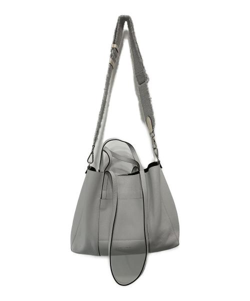 GIANNI CHIARINI（ジャンニ キアリーニ）GIANNI CHIARINI (ジャンニ キアリーニ) SUPERLIGHT トートバッグ ライトグレーの古着・服飾アイテム