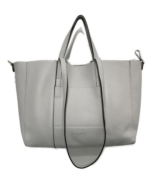 GIANNI CHIARINI（ジャンニ キアリーニ）GIANNI CHIARINI (ジャンニ キアリーニ) SUPERLIGHT トートバッグ ライトグレーの古着・服飾アイテム