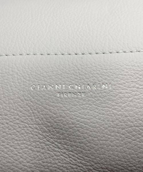 GIANNI CHIARINI（ジャンニ キアリーニ）GIANNI CHIARINI (ジャンニ キアリーニ) SUPERLIGHT トートバッグ ライトグレーの古着・服飾アイテム