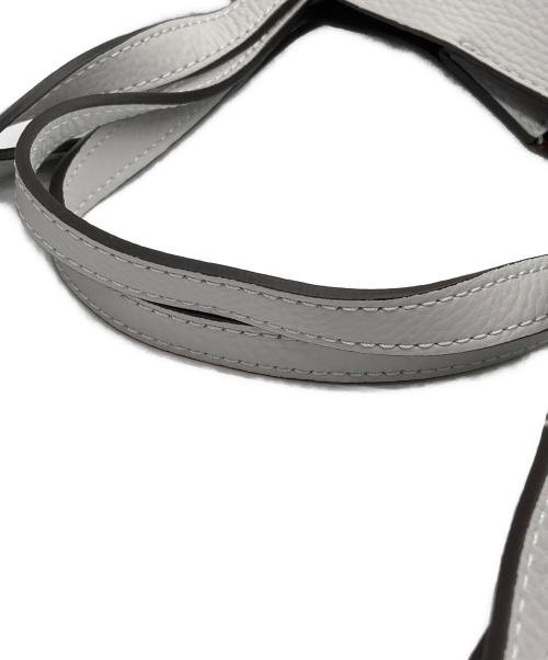 GIANNI CHIARINI（ジャンニ キアリーニ）GIANNI CHIARINI (ジャンニ キアリーニ) SUPERLIGHT トートバッグ ライトグレーの古着・服飾アイテム
