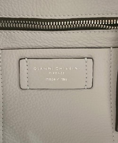 GIANNI CHIARINI（ジャンニ キアリーニ）GIANNI CHIARINI (ジャンニ キアリーニ) SUPERLIGHT トートバッグ ライトグレーの古着・服飾アイテム