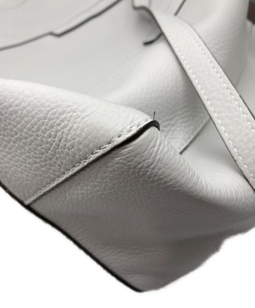 GIANNI CHIARINI（ジャンニ キアリーニ）GIANNI CHIARINI (ジャンニ キアリーニ) SUPERLIGHT トートバッグ ライトグレーの古着・服飾アイテム