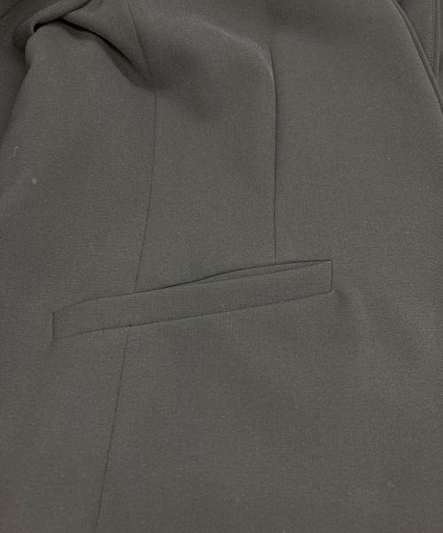 TOMORROW LAND（トゥモローランド）TOMORROW LAND (トゥモローランド) ドライダブルクロス ノーカラージャケット ネイビー サイズ:38の古着・服飾アイテム
