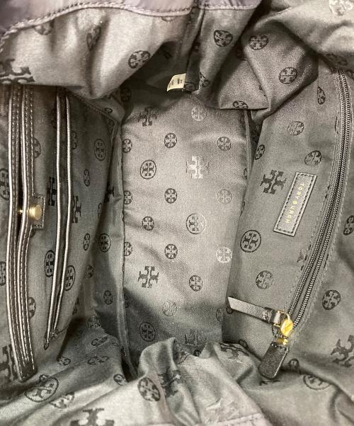 TORY BURCH（トリーバーチ）TORY BURCH (トリーバーチ) ナイロントートバッグ ブラックの古着・服飾アイテム