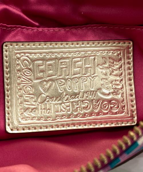 COACH（コーチ）COACH (コーチ) POPPY ワンショルダーハンドバッグ マルチカラーの古着・服飾アイテム