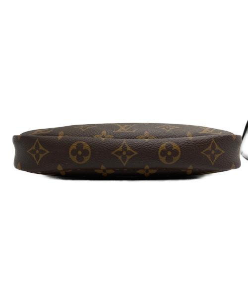 LOUIS VUITTON（ルイ ヴィトン）LOUIS VUITTON (ルイ ヴィトン) ポシェット・アクセソワール モノグラムハンドバッグ ブラウンの古着・服飾アイテム