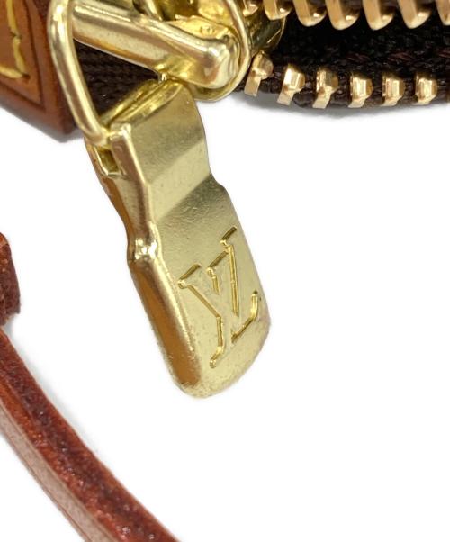 LOUIS VUITTON（ルイ ヴィトン）LOUIS VUITTON (ルイ ヴィトン) ポシェット・アクセソワール モノグラムハンドバッグ ブラウンの古着・服飾アイテム