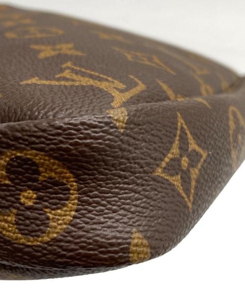 LOUIS VUITTON（ルイ ヴィトン）LOUIS VUITTON (ルイ ヴィトン) ポシェット・アクセソワール モノグラムハンドバッグ ブラウンの古着・服飾アイテム
