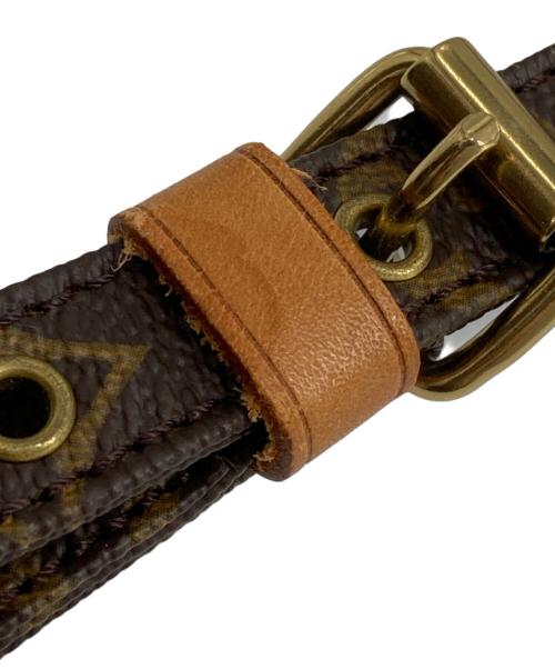 LOUIS VUITTON（ルイ ヴィトン）LOUIS VUITTON (ルイ ヴィトン) ダヌーヴ モノグラム ショルダーバッグ ブラウンの古着・服飾アイテム