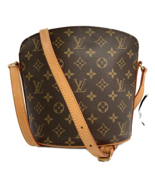 LOUIS VUITTON（ルイ ヴィトン）LOUIS VUITTON (ルイ ヴィトン) ドルーオ モノグラム ショルダーバッグ ブラウンの古着・服飾アイテム
