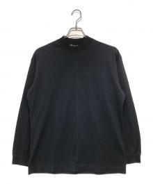 ISSEY MIYAKE MEN（イッセイミヤケメン）の古着「モックネックカットソー」｜ブラック