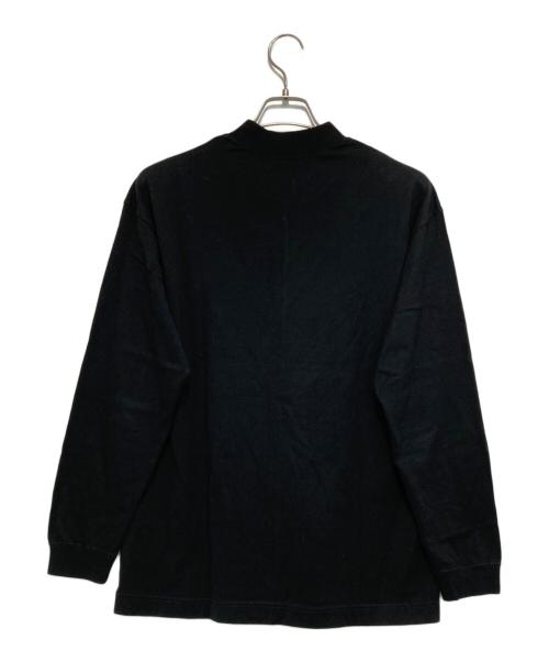 ISSEY MIYAKE MEN（イッセイミヤケメン）ISSEY MIYAKE MEN (イッセイミヤケメン) モックネックカットソー ブラック サイズ:SIZE 1の古着・服飾アイテム