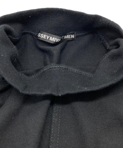 ISSEY MIYAKE MEN（イッセイミヤケメン）ISSEY MIYAKE MEN (イッセイミヤケメン) モックネックカットソー ブラック サイズ:SIZE 1の古着・服飾アイテム