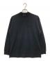 ISSEY MIYAKE MEN（イッセイミヤケメン）の古着「モックネックカットソー」｜ブラック