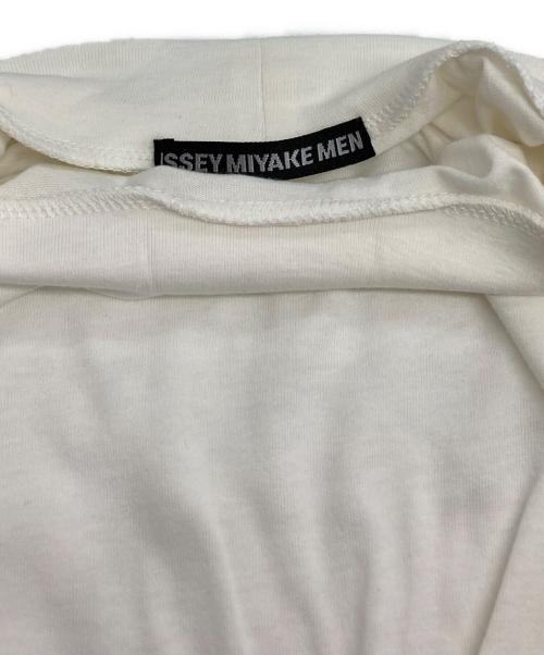 ISSEY MIYAKE MEN（イッセイミヤケメン）ISSEY MIYAKE MEN (イッセイミヤケメン) モックネックカットソー ホワイト サイズ:SIZE 2の古着・服飾アイテム
