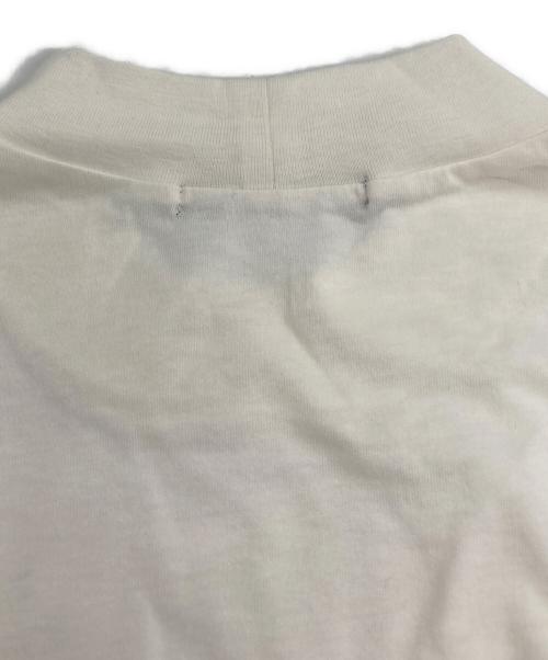 ISSEY MIYAKE MEN（イッセイミヤケメン）ISSEY MIYAKE MEN (イッセイミヤケメン) モックネックカットソー ホワイト サイズ:SIZE 2の古着・服飾アイテム