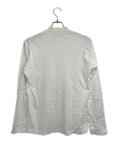 ISSEY MIYAKE MEN（イッセイミヤケメン）ISSEY MIYAKE MEN (イッセイミヤケメン) モックネックカットソー ホワイト サイズ:SIZE 2の古着・服飾アイテム