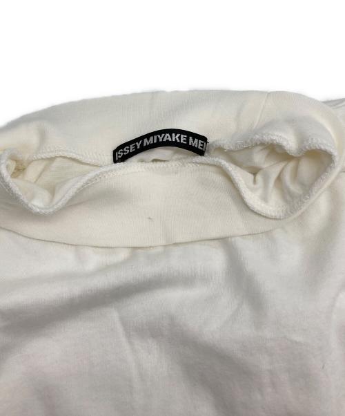 ISSEY MIYAKE MEN（イッセイミヤケメン）ISSEY MIYAKE MEN (イッセイミヤケメン) モックネックカットソー ホワイト サイズ:SIZE 2の古着・服飾アイテム