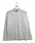 ISSEY MIYAKE MEN（イッセイミヤケメン）の古着「モックネックカットソー」｜ホワイト