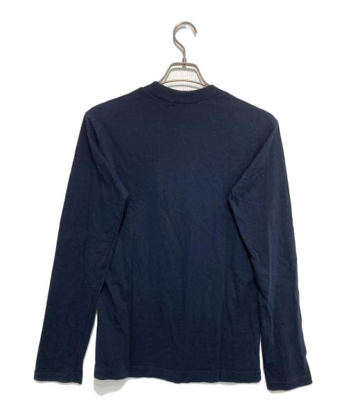 ISSEY MIYAKE MEN（イッセイミヤケメン）ISSEY MIYAKE MEN (イッセイミヤケメン) モックネックカットソー ネイビー サイズ:SIZE 2の古着・服飾アイテム