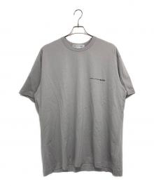 COMME des GARCONS SHIRT（コムデギャルソンシャツ）の古着「ロゴプリントＴシャツ」｜グレー