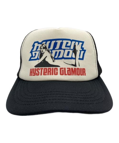Hysteric Glamour（ヒステリックグラマー）Hysteric Glamour (ヒステリックグラマー) メッシュキャップ ブラック サイズ:FREEの古着・服飾アイテム