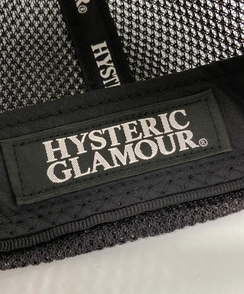 Hysteric Glamour（ヒステリックグラマー）Hysteric Glamour (ヒステリックグラマー) メッシュキャップ ブラック サイズ:FREEの古着・服飾アイテム