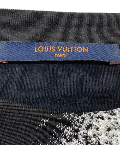 LOUIS VUITTON（ルイ ヴィトン）LOUIS VUITTON (ルイ ヴィトン) Spray Chain Print Tee ブラック サイズ:Lの古着・服飾アイテム