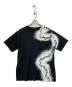 LOUIS VUITTON（ルイ ヴィトン）の古着「Spray Chain Print Tee」｜ブラック